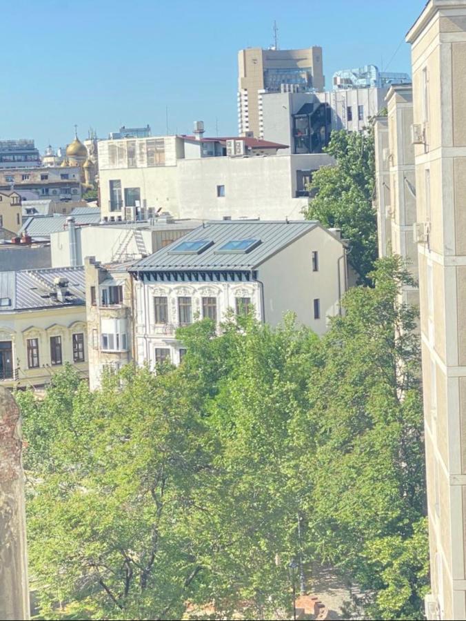 בוקרשט Old Town Apartment With Panoramic View מראה חיצוני תמונה